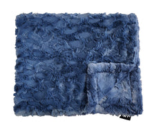 Load image into Gallery viewer, Tuscany Denim Minky Blanket
