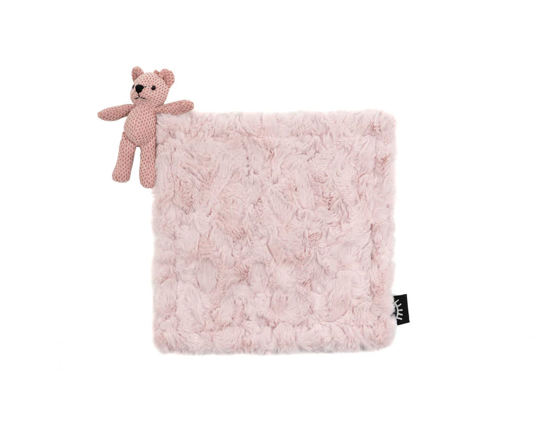 Cozy Blush Bear Lovey