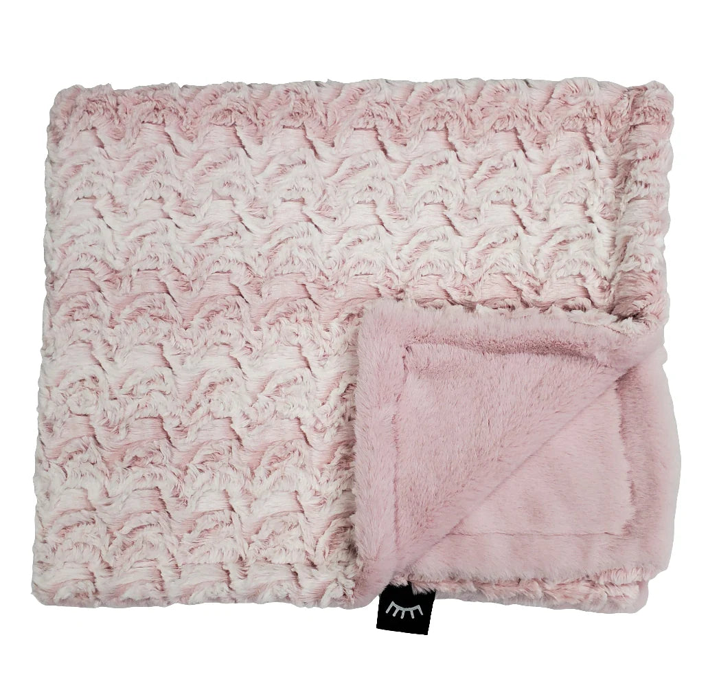 Princess Blush Minky Blanket