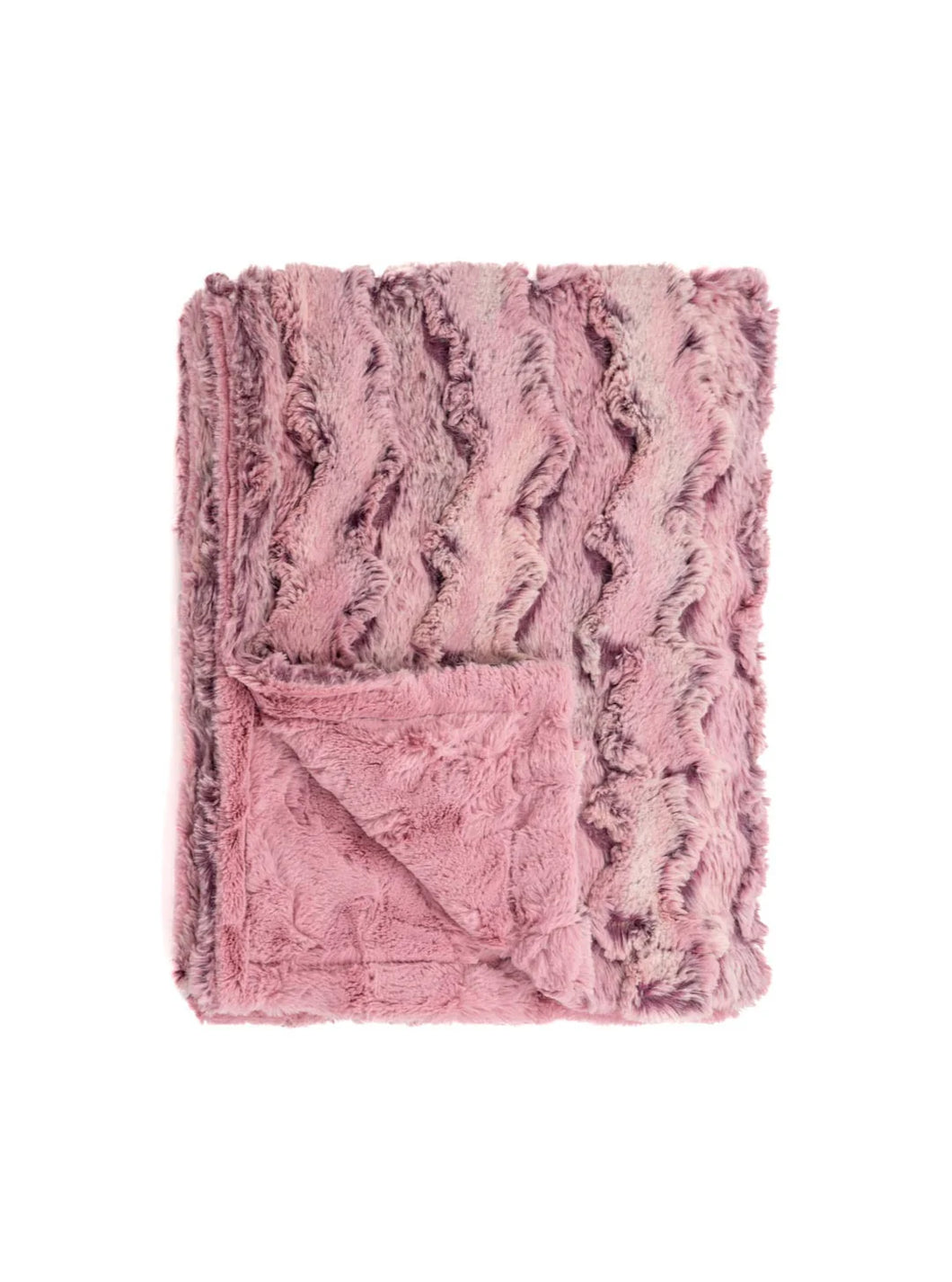 Wild Rabbit Blush Minky Blanket