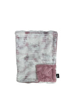 Load image into Gallery viewer, Ziggy Zebra Rose Minky Blanket
