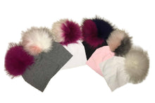 Load image into Gallery viewer, Pom Pom Hats-Baby Girls
