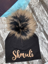 Load image into Gallery viewer, Personalized Pom Pom Hats- Boy

