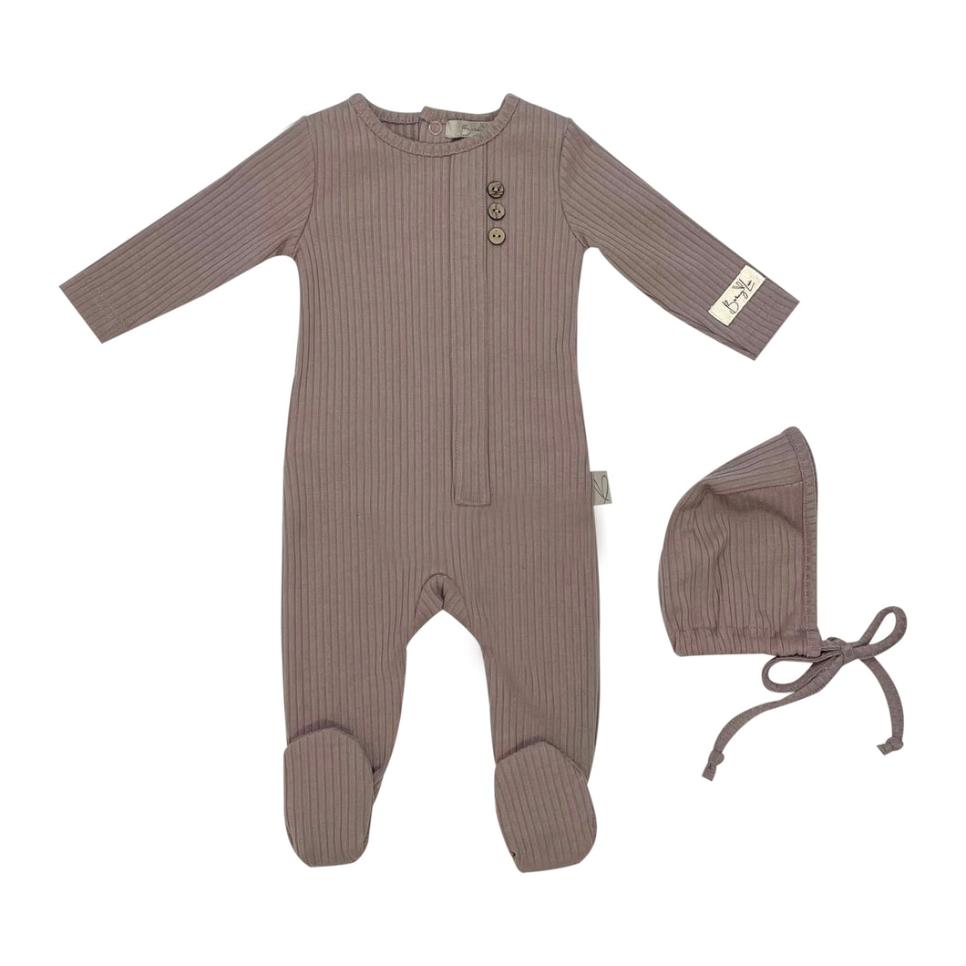 Placket Set in Coffee