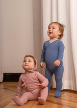 Load image into Gallery viewer, Textured Wrap Layette in Pink- Cuddle &amp; Coo
