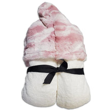 Load image into Gallery viewer, Marble Blush Hooded Towel
