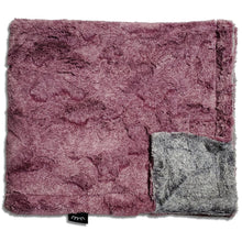 Load image into Gallery viewer, Smoke Mauve Grey Minky Blanket

